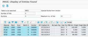 Sample MKOL Data.