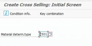 Transaction VB41 - Create Cross Selling