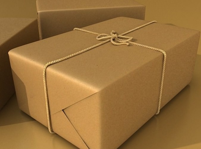 Brown Paper Package Tied up With String