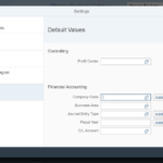 Fiori:  The User's Default Values